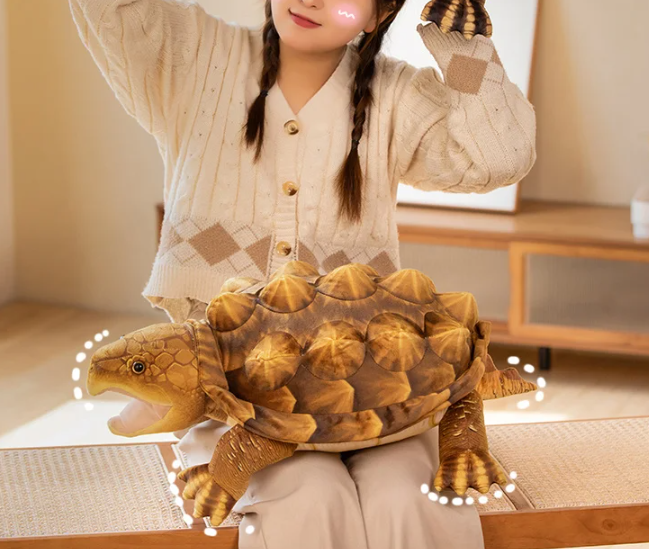 Alligator Snapper Plush Stuffed Toy - Image 4