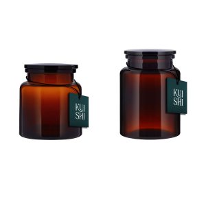 Amber Storage Jar Set