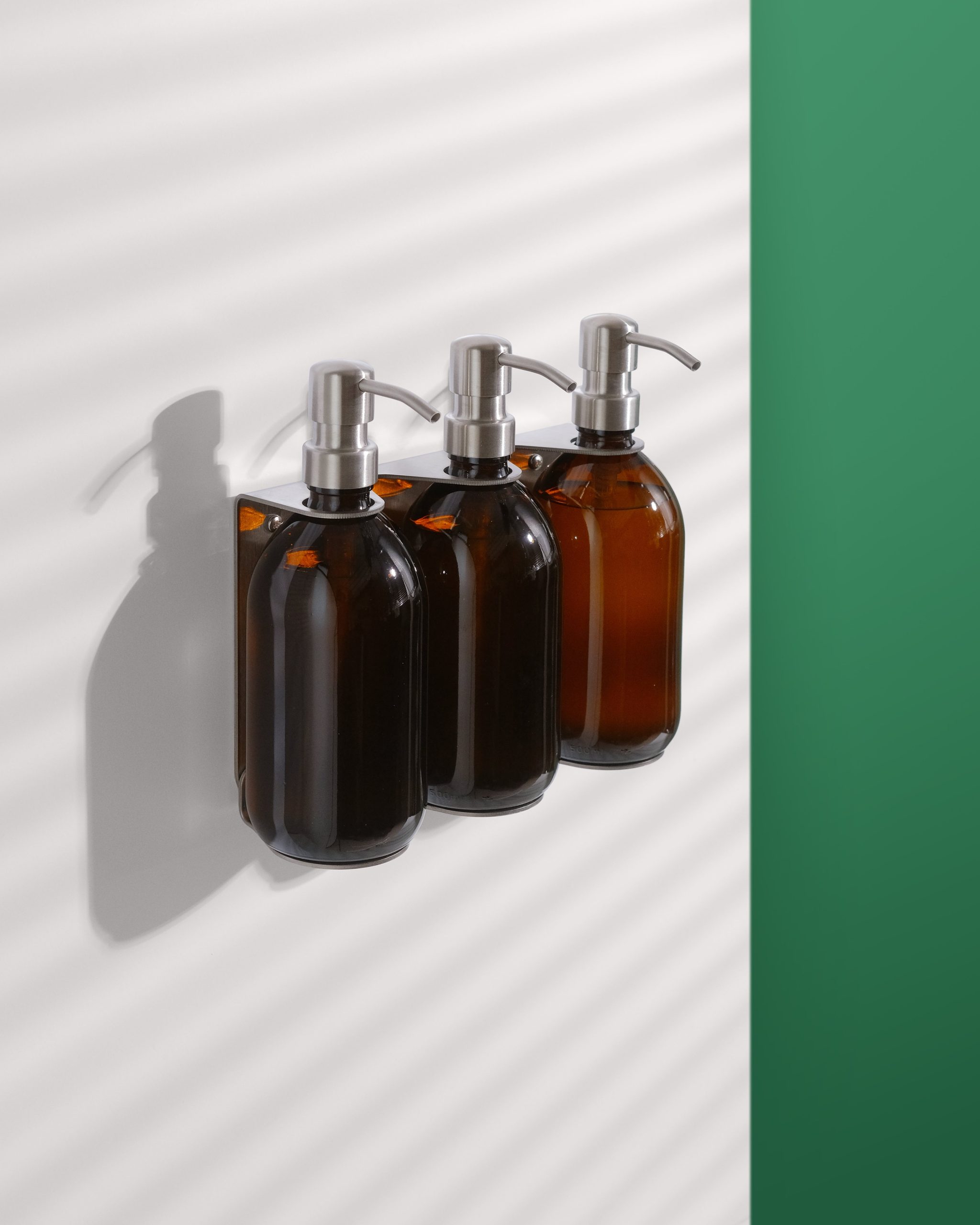 Nickel Triple Bottle Holder - Image 4