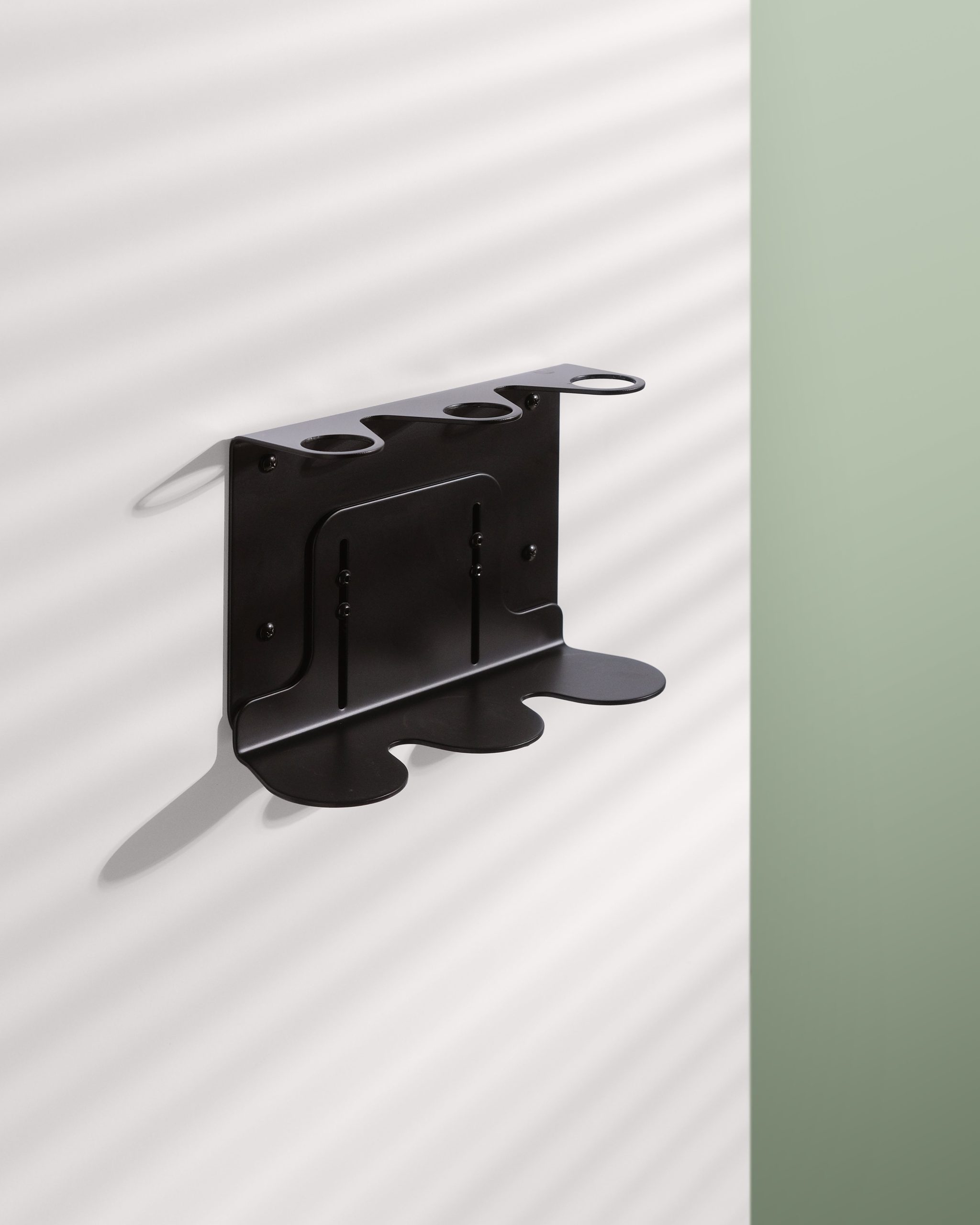 Black Triple Bottle Holder - Image 3